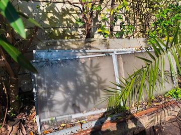  pannelli alluminio e plexiglass