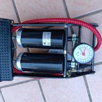 pompa doppia per bici / moto
