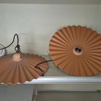 6 Lampadari Terra cotta