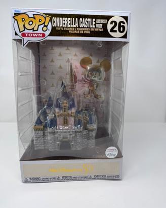 Funko pop cinderella castle and mickey mouse 26