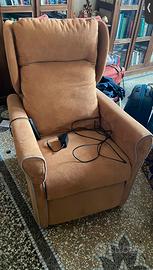 Poltrona relax elettrica alzapersona