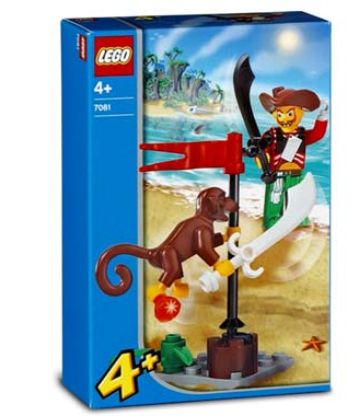 Lego Pirates 7081 Usato