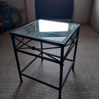 Tavolino in ferro battuto