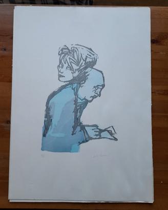 Xilografia Originale Mino Maccari