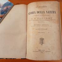 "Storia della natura" di Pouchet , edizione 1885