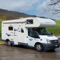 Camper Mansardato mt 5.90 anno 2007