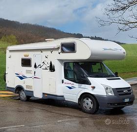 Camper Mansardato mt 5.90 anno 2007