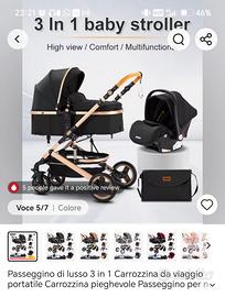 Passeggino per neonato