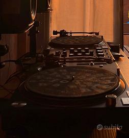SETUP TECHNICS SL-1200MK5 BLACK (COPPIA) + 2 MIXER