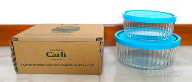 Contenitore in vetro BORMIOLI FRIGOVERRE 2 pezzi