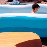 Piscina e copripiscina