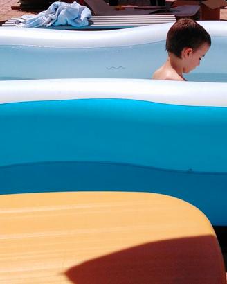 Piscina e copripiscina