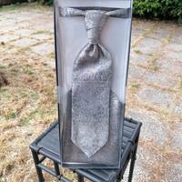 Cravatta da cerimonia con pochette