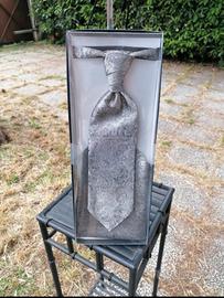 Cravatta da cerimonia con pochette