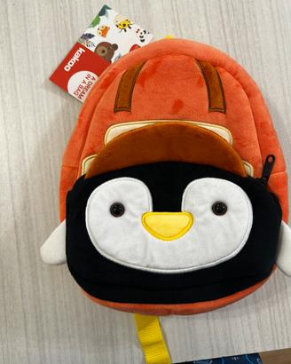 Zaino peluche Pinguino Kakoo nuovo