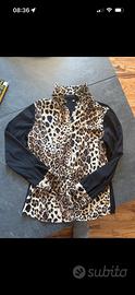 camicia donna fantasia animalier
