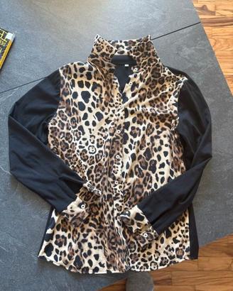 camicia donna fantasia animalier