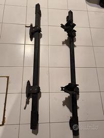 barre portatutto + 2 portabici 