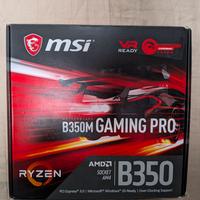 MSI B350 GAMING PRO AM4 DDR4