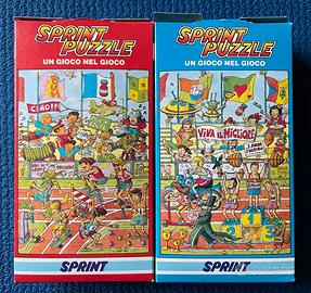 Puzzle Sprint gadget vintage anni 80