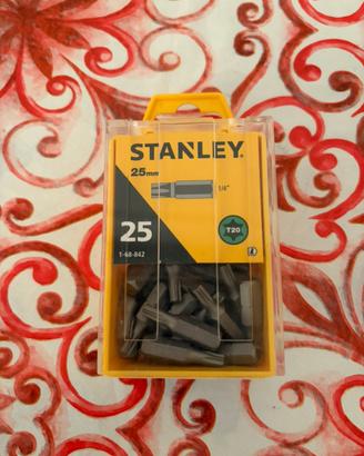 Stanley bit punte TORX T20 25 pz