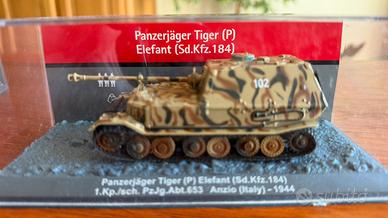 Lotto 2 modellini 1/72 De Agostini WWII tedeschi