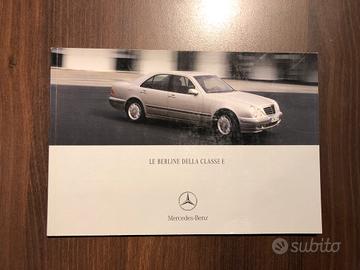 Depliant Brochure Mercedes Benz classe E