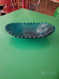 Ciotola centro tavola vintage in vetro