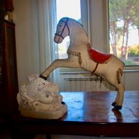 Cavalli da giostra vintage 40-60'