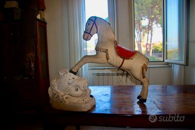 Cavalli da giostra vintage 40-60'