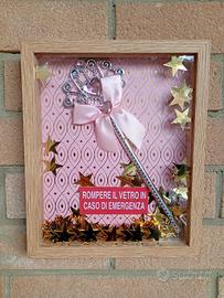 SIMPATICO  QUADRETTO CON BACCHETTA MAGICA!