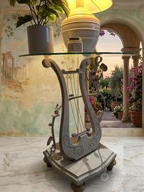 Tavolo rotondo   shabby chic