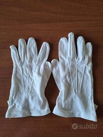 Guanti bianchi esercito italiano