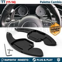 PALETTE Cambio Volante per AUDI TT 8J Leve Paddle