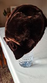 Cappello vintage di pelliccia 