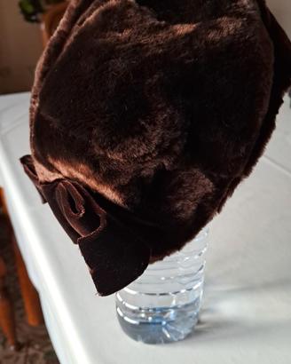 Cappello vintage di pelliccia 