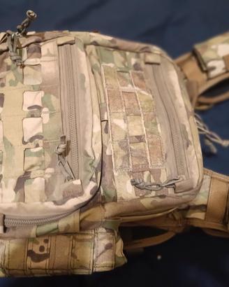 Giubbotto Tattico Multicam