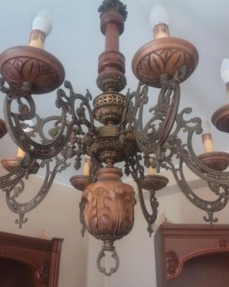 Lampadario Vintage Stile Candelabro
