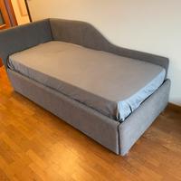 Divano letto con altro letto estraibile