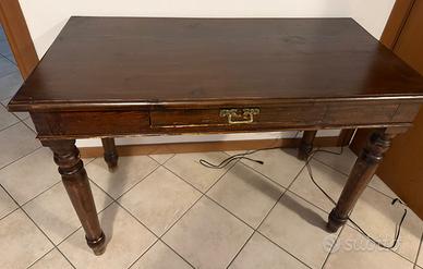 Tavolo/consolle rustico in legno stile Country