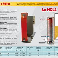 Caldaia 20/40 kw. a combustibili solidi