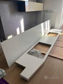 Top cucina e schienale