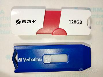COPPIA DI CHIAVETTE USB NUOVE