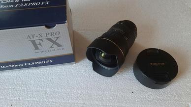 Tokina 16-28mm f/2.8 AT-X Pro FX per Canon