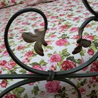 letto in ferro battuto 