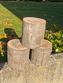 Tronco per Base Decorativa Albero di Natale