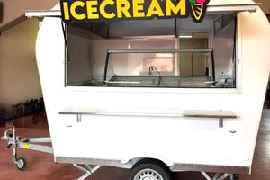 Rimorchio speciale MobilChef.it - Allestimento gel