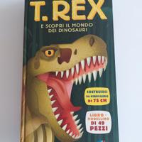 Puzzle + libro T Rex