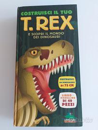 Puzzle + libro T Rex