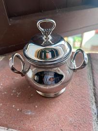 Zuccheriera Sambonet Silverplate con coperchio